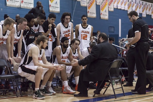 Falcons with coach Ebe